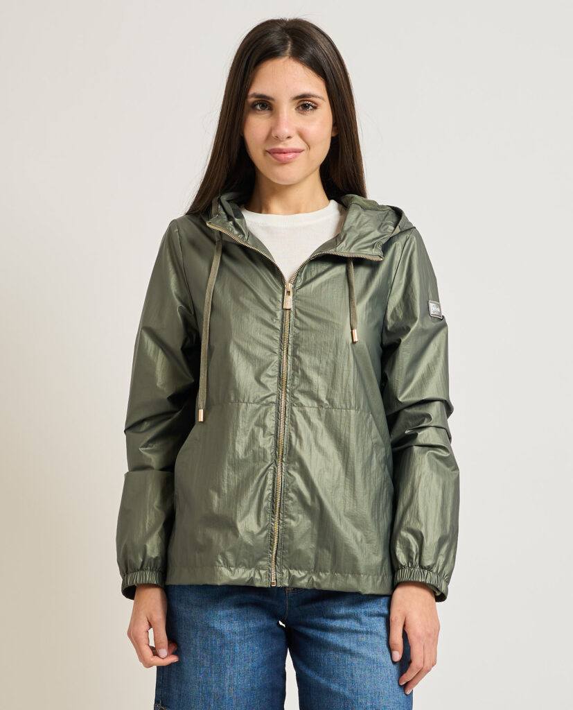 Giubbotto donna Yes Zee con cappuccio2