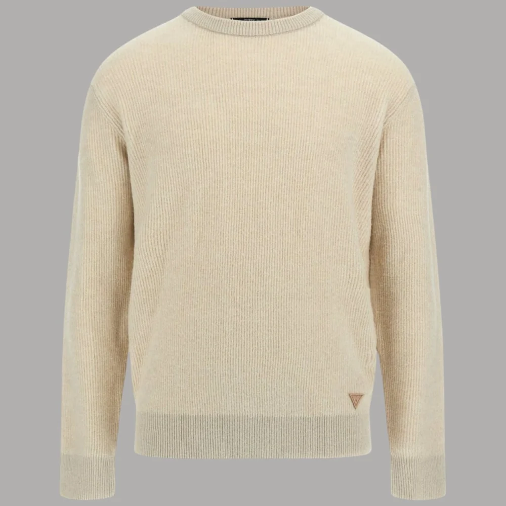 Guess maglione beige a coste M5BR20 Z0482 FNI0
