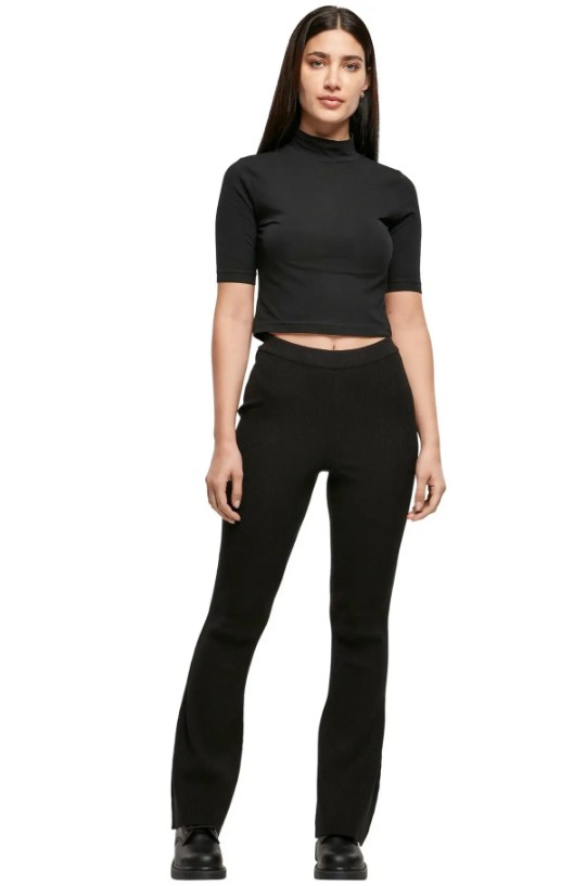 Leggings da donna Rib Knit Bootcut GT