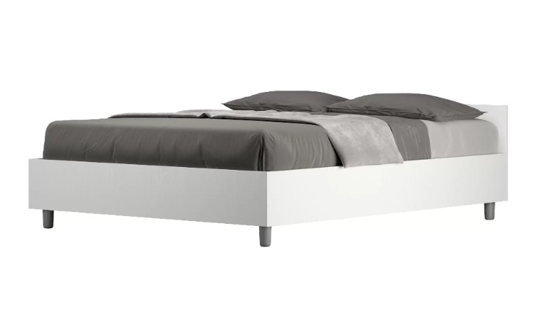 Letto matrimoniale francese senza rete 140x190