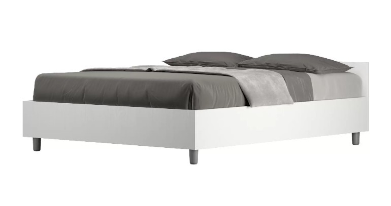 Letto matrimoniale francese senza rete 140x200
