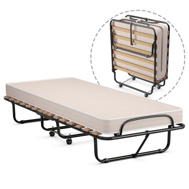 Letto pieghevole con materasso