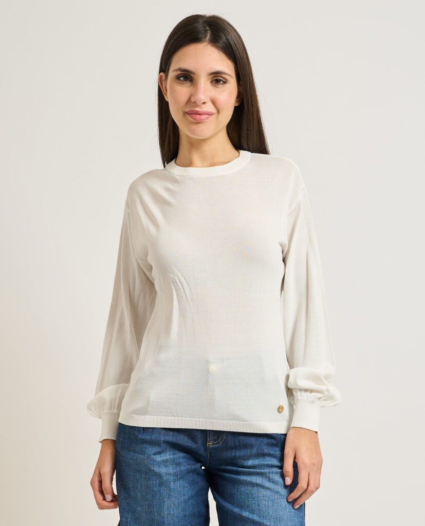 Maglia girocollo Yes Zee donna1