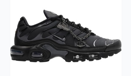 Nike Air Max Plus TN Black Metallic Silver (Women's)
