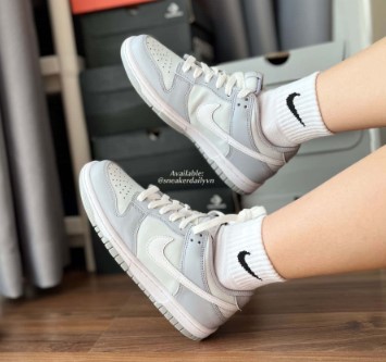Nike Dunk low Pure platinium ragazzi