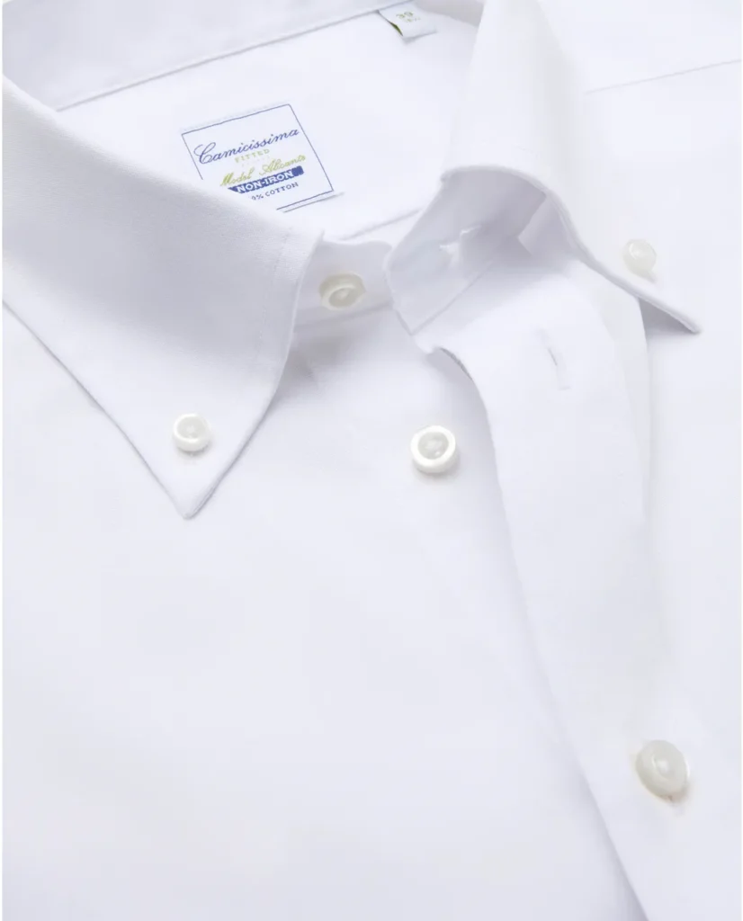 Non iron cotton shirt alicante button down