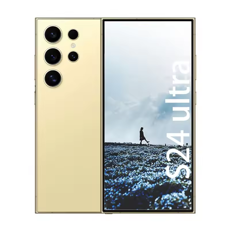 Originale nuovo S24 Ultra 6.8 pollici schermo intero 12GB + 1TB 200MP fotocamera posteriore Android 14 riconoscimento del volto che sblocca telefoni cellulari