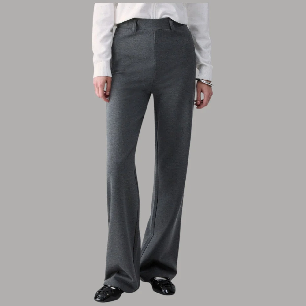 Pantaloni Liu Jo TF6019J3970 Regular Fit con logo posteriore