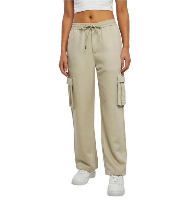 Pantaloni cargo jambe large femme grandes tailles Vicose