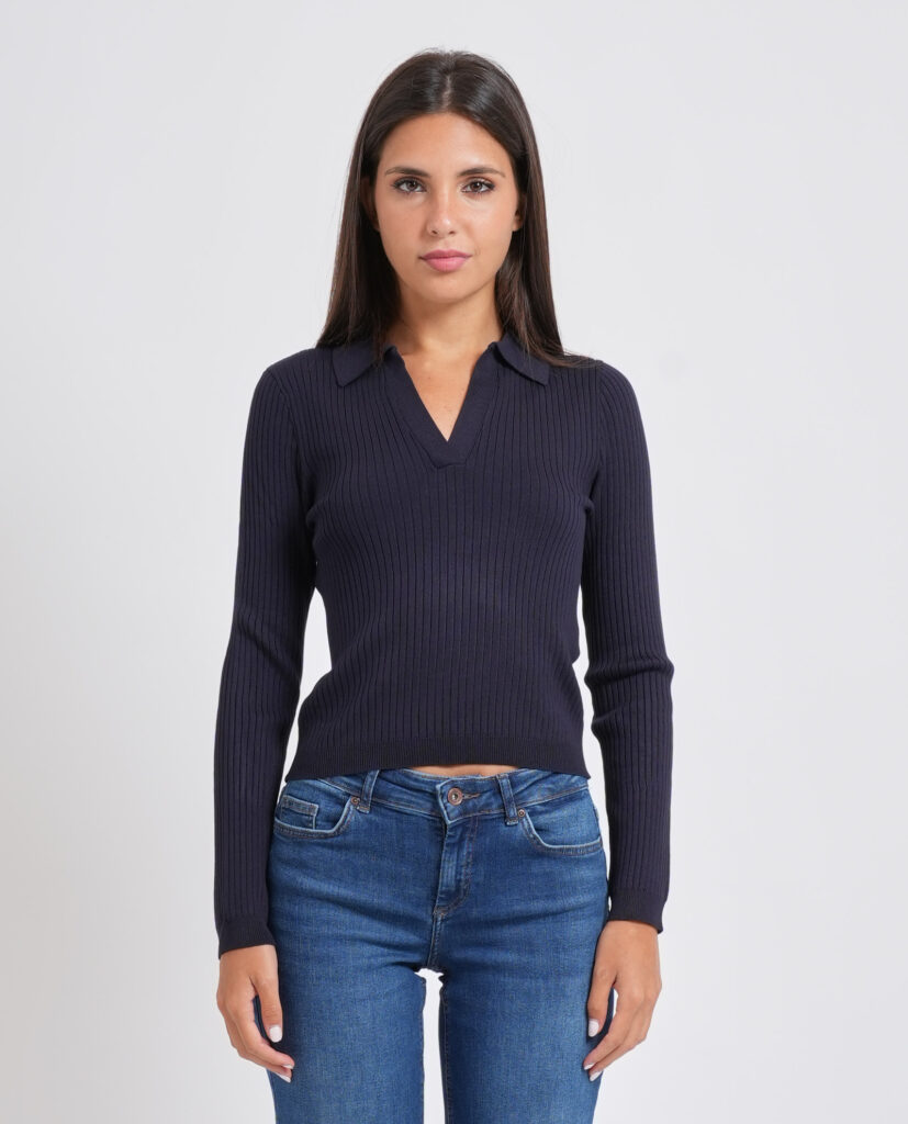 Pullover donna Only con ampia scollatura