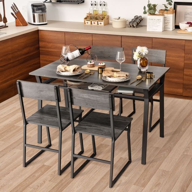 Set da tavolo da pranzo 5 pezzi