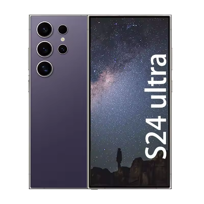 Smartphone 5G S24 Ultra Originale Nuovo di Zecca, 16GB + 1TB, Schermo 6.8'', Batteria 4000 4999mAh, Android 14, Sbloccato SIM