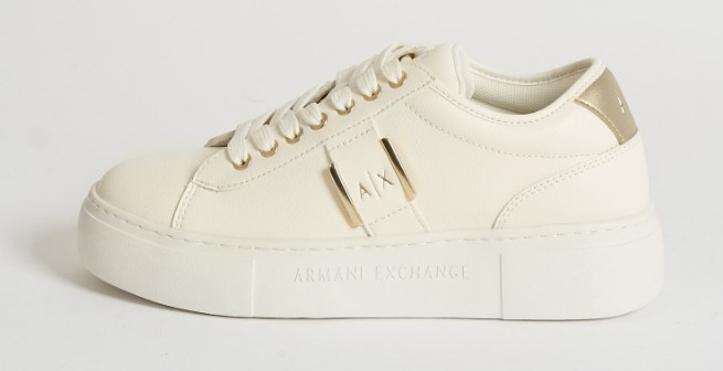 Sneakers donna Armani Exchange con logo laterale