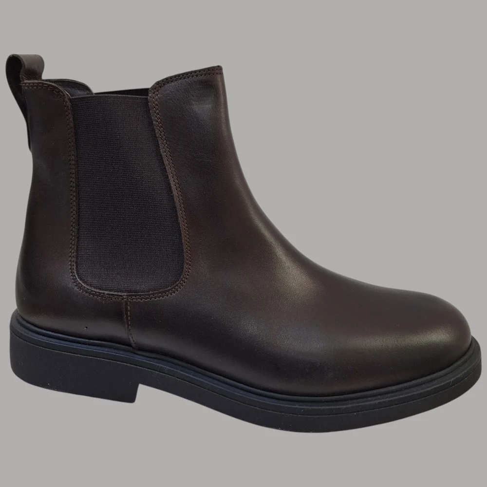 Stivaletto Chelsea ATPICO Marrone Pelle con Suola Antiscivolo