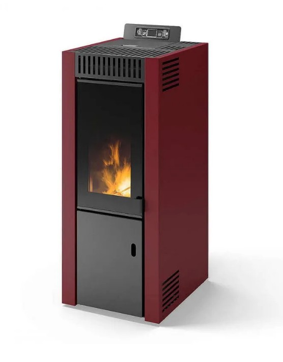 Stufa Isabel CS Thermos a pellet con bruciatore semi autopulente1