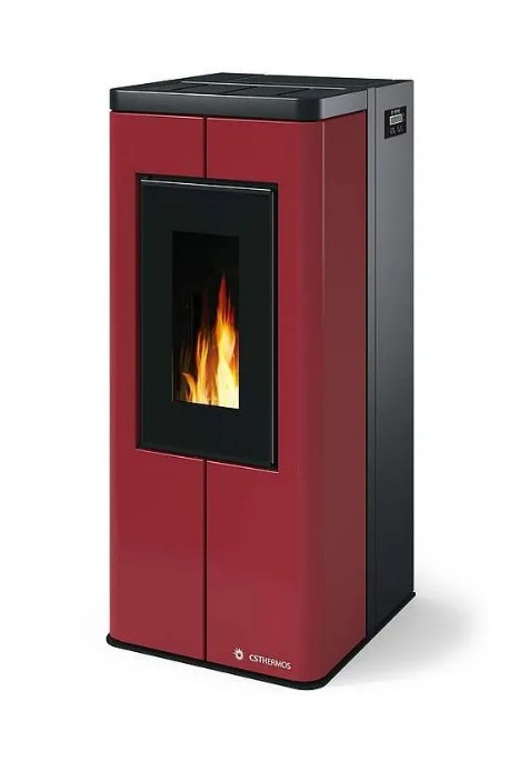 Stufa Scrigno CS Thermos a pellet con bruciatore autopulente3