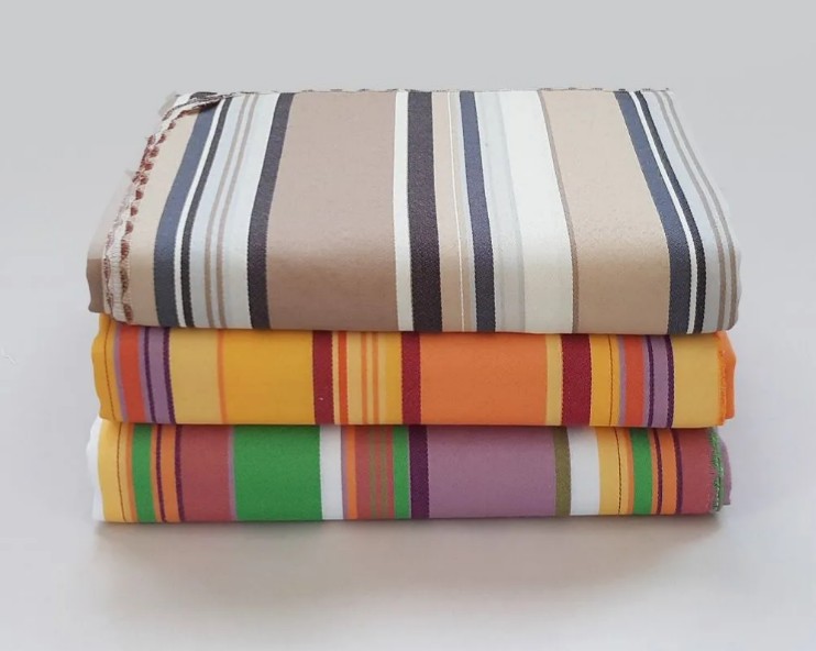 TROPICAL Tovaglie Antimacchia 140 x 140 Colorate Riga No Stiro