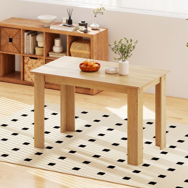 Tavolo rettangolare in legno