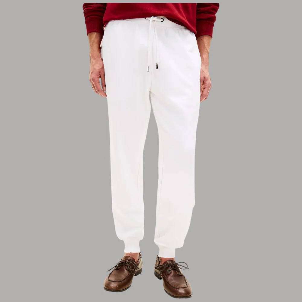 Tommy Hilfiger Pantaloni Jogging Stripe Cotone con Logo Iconico