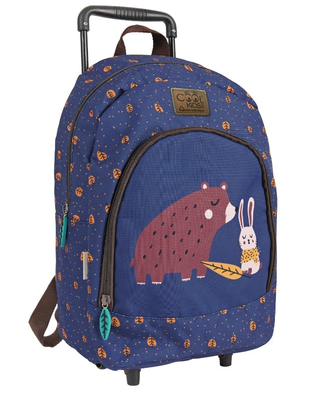 Trolley Eco con Orso e Coniglio