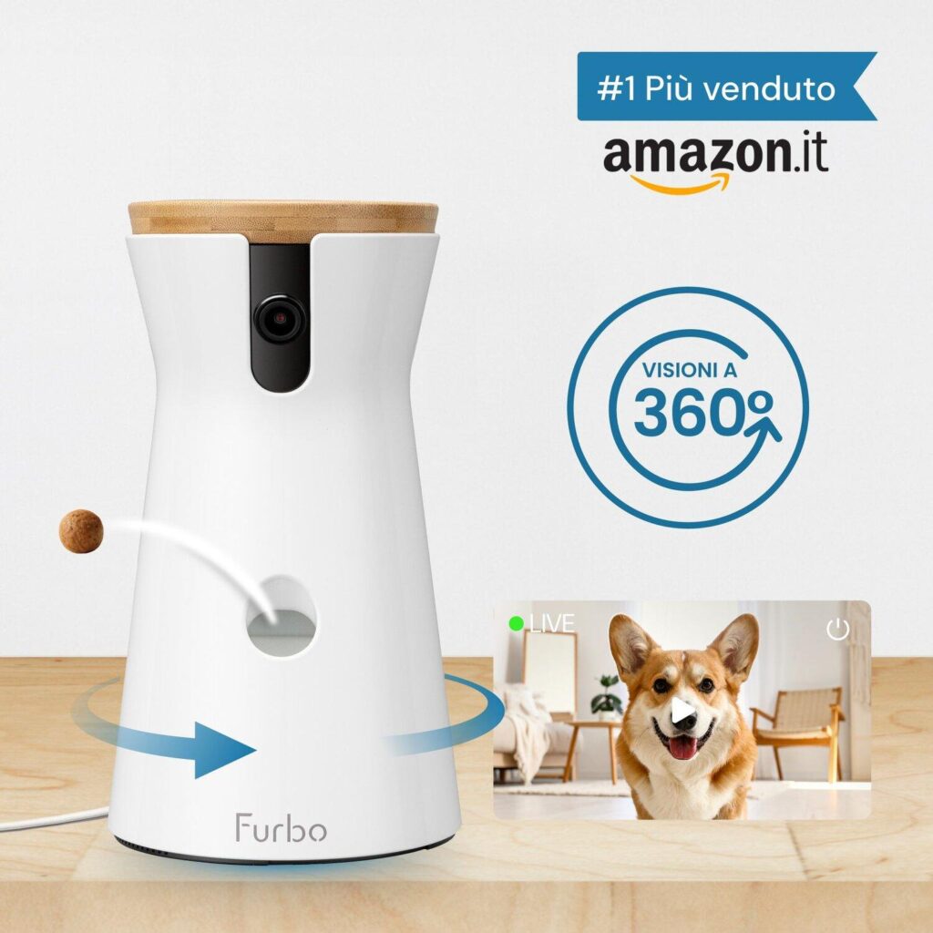 Videocamera Furbo 360° per Cani