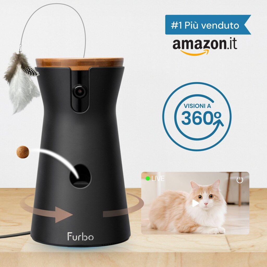 Videocamera Furbo 360° per gatti