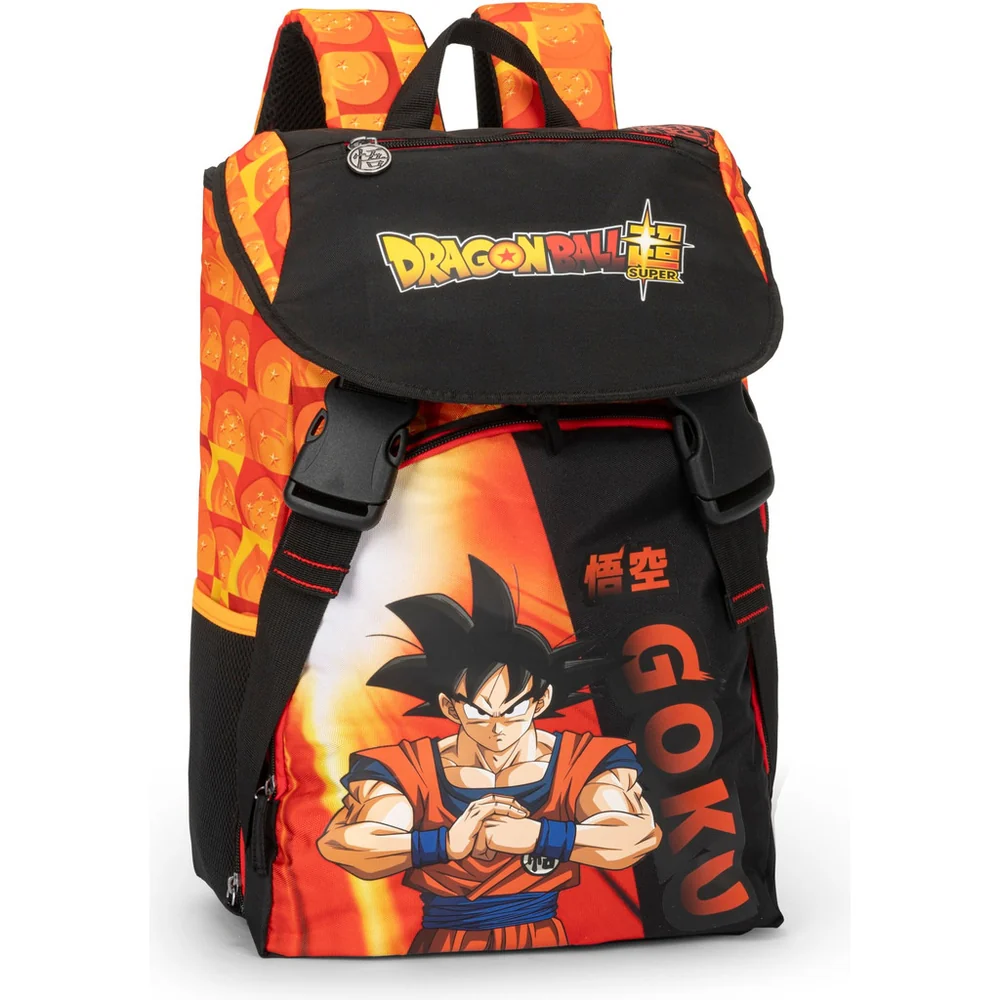 Zaino Estensibile Dragon Ball Nero Rosso Giallo