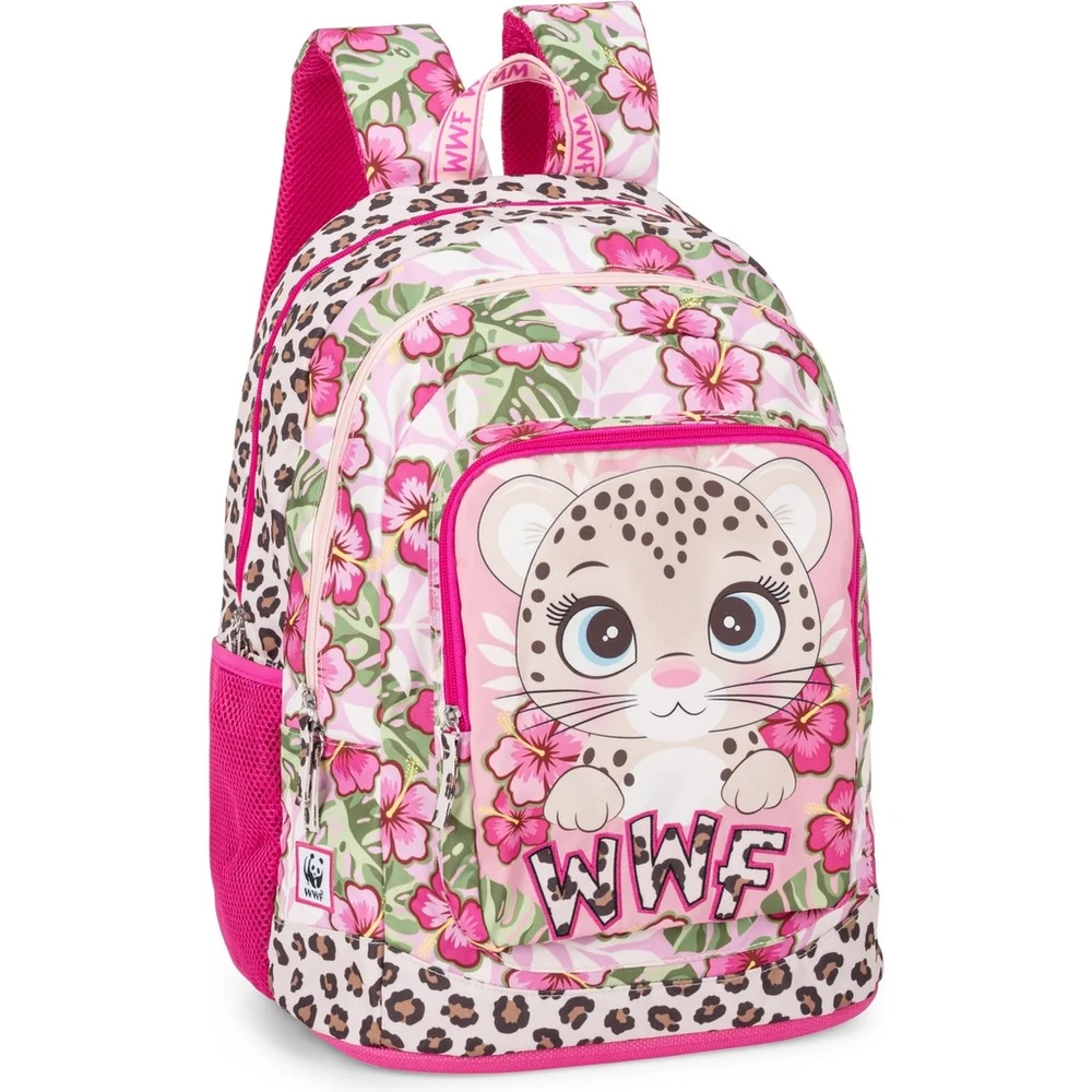 Zaino organizzato WWF Leopardo