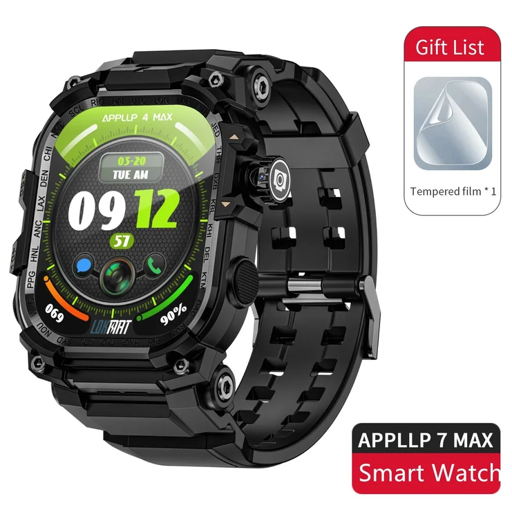APPLLP 7 MAX Generous Screen Smart Watch