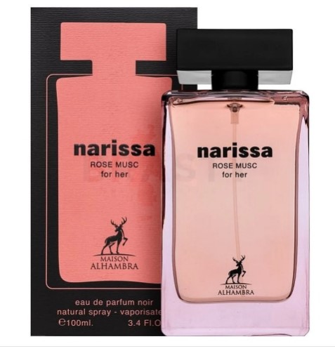 Alhambra Narissa Rose Musc EDP Donna 100 ml — Eau de Parfum