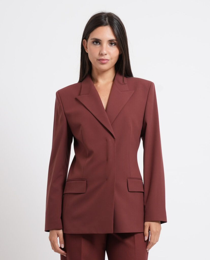 Blazer donna Hugo in tessuto elasticizzato