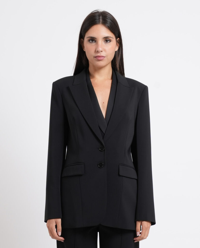 Blazer donna fluido stretch a due bottoni Patrizia Pepe