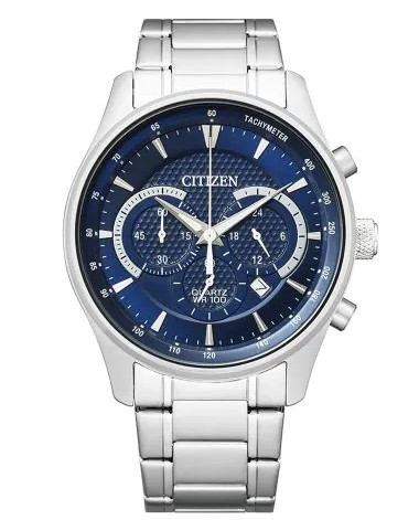 Citizen AN8190 51L Quarzo Cronografo Orologio Uomo 42mm 10ATM