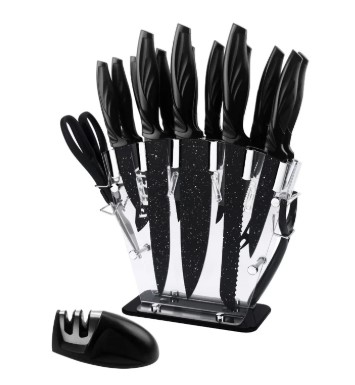 Cucinello ChefMaster™ — Set Coltelli da Cucina 17 Pezzi