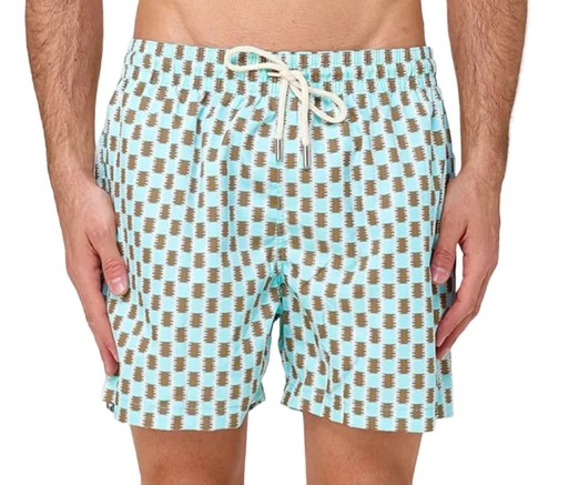 DON PEPÈ Costume Shorts Celeste