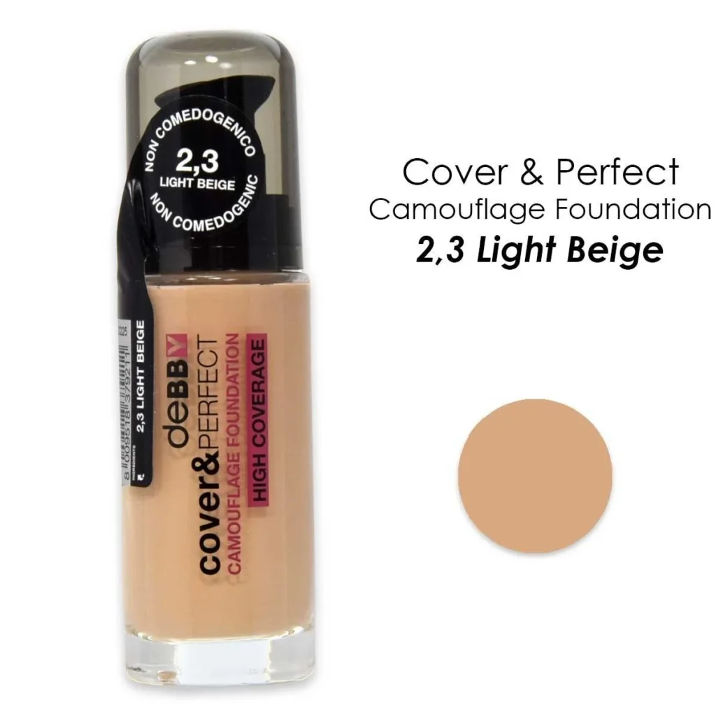 Debby Fondotinta Cover&Perfect Camouflage 2.3 Light Beige — Fondotinta
