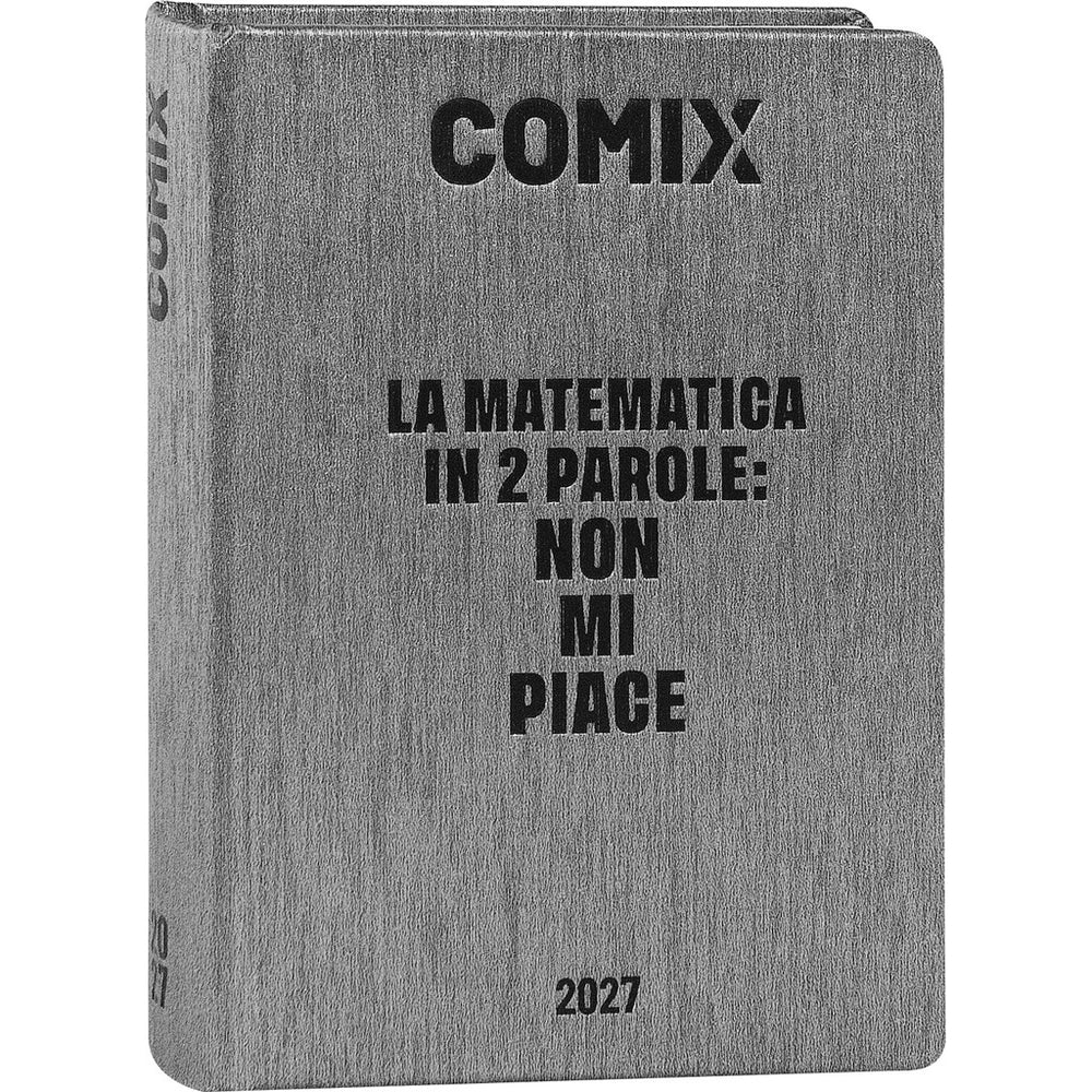 Diario 16 Mesi 2026 27 COMIX Giornaliero Standard Gear black