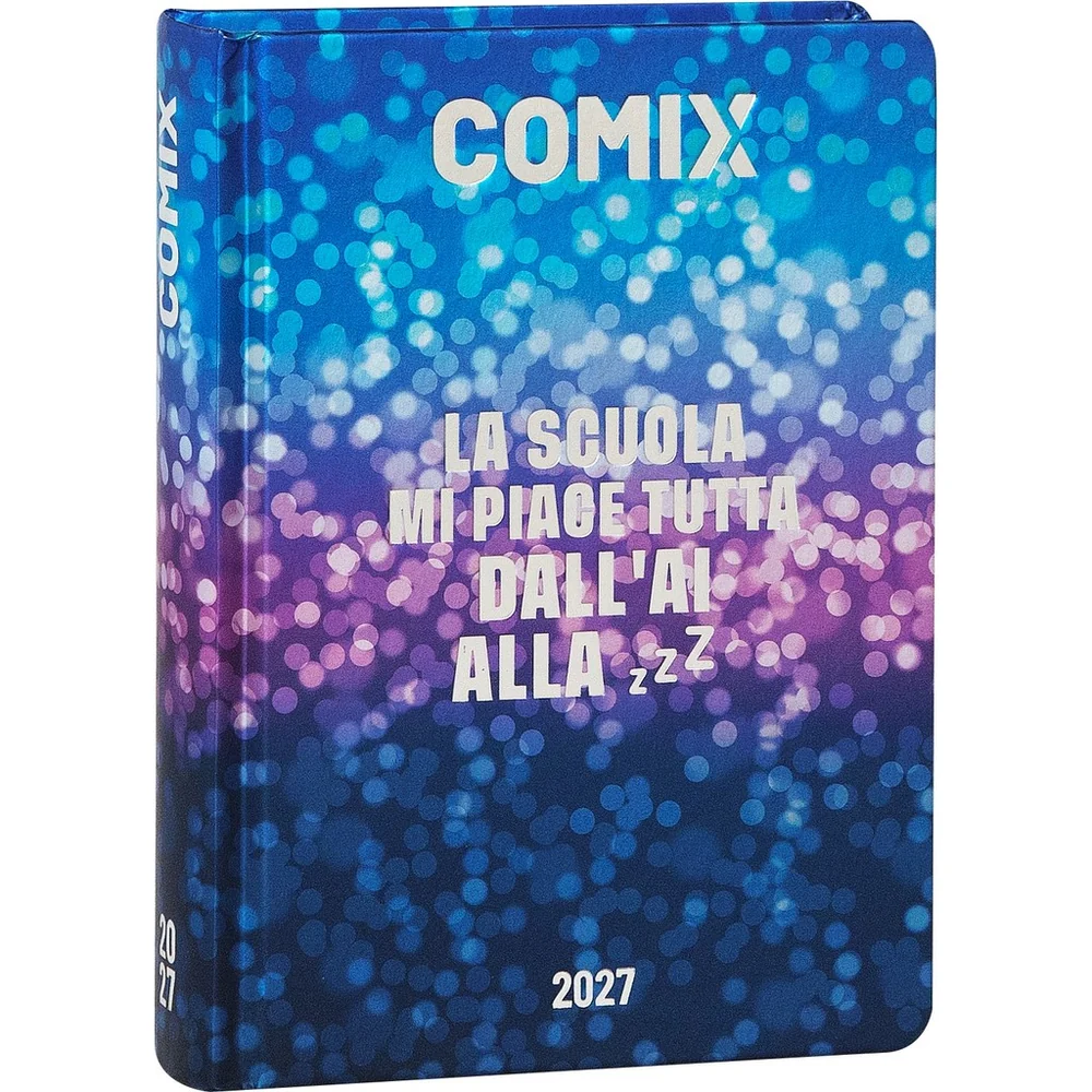 Diario 16 Mesi 2026 27 COMIX Giornaliero Standard fireflies
