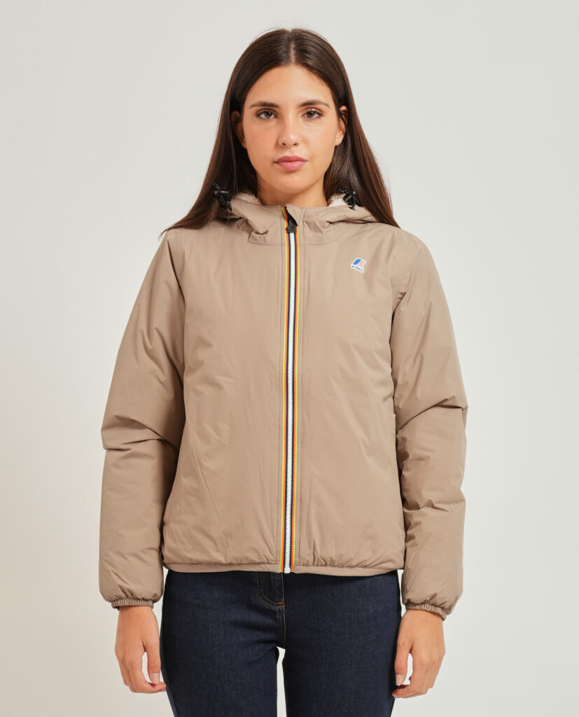 Giacca corta donna Claudette Orsetto di K way