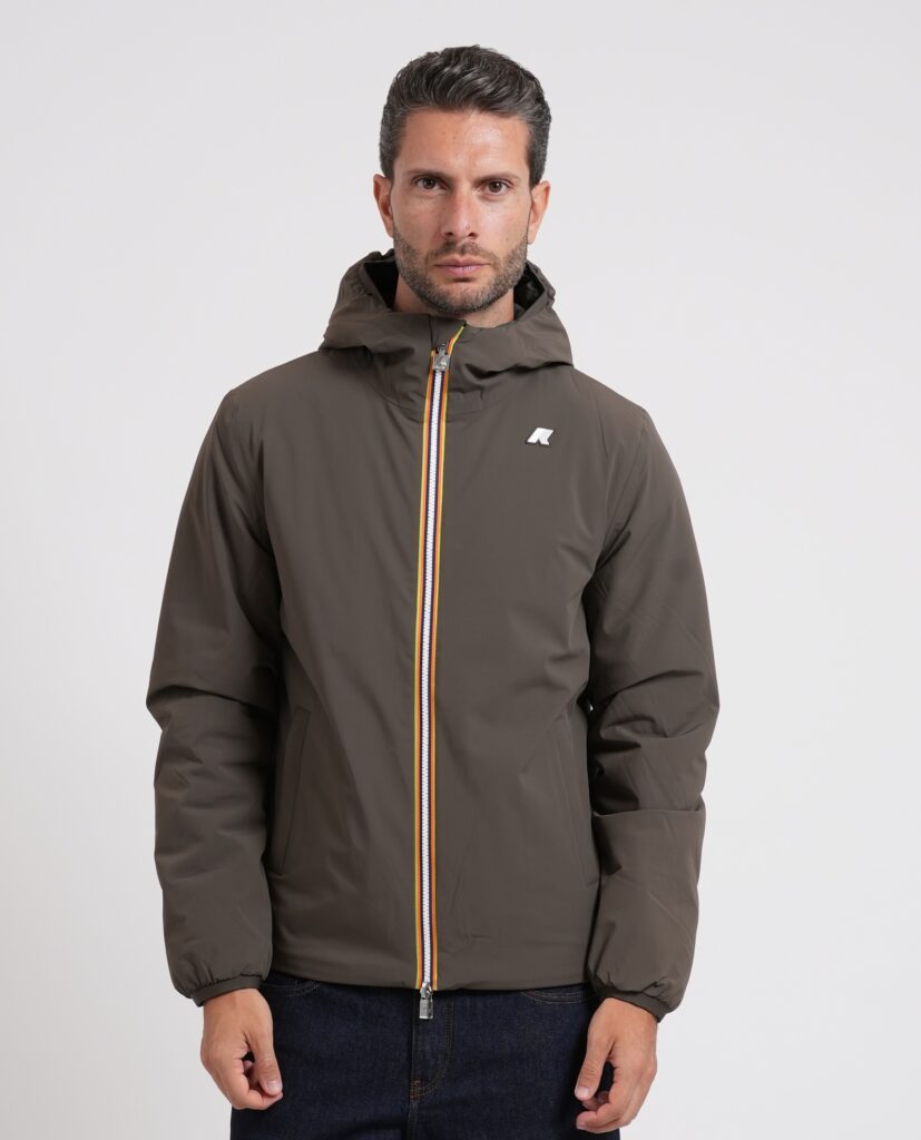 Giacca uomo Jack Warm K way reversibile