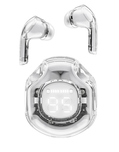 Handsfree Bluetooth Acefast T8, TWS, Bianco