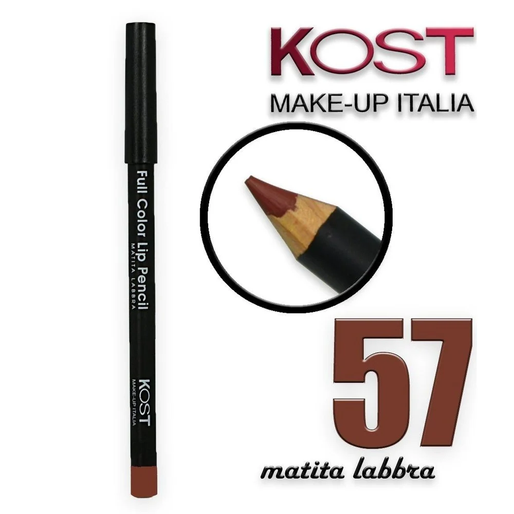 Kost make up Matita Labbra 57 Marrone Scuro — Matita labbra