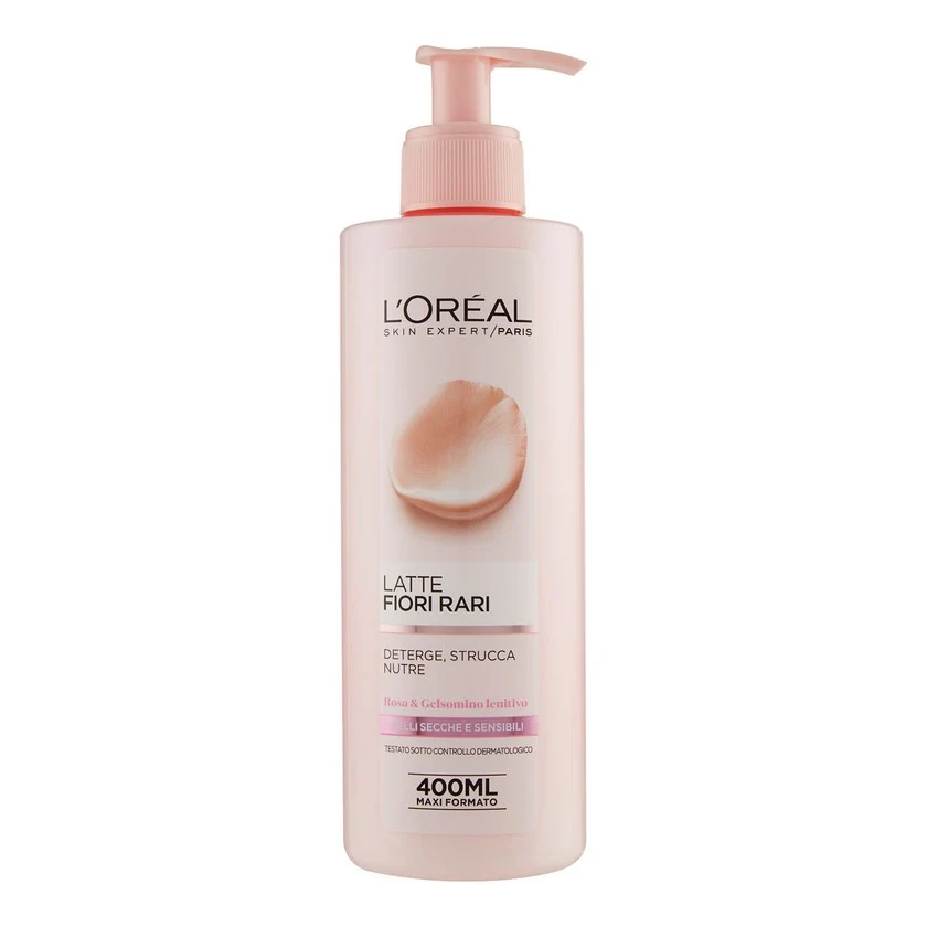 L'Oréal Dermo Expertise Fiori Rari Latte Struccante 400 ml — Latte detergente