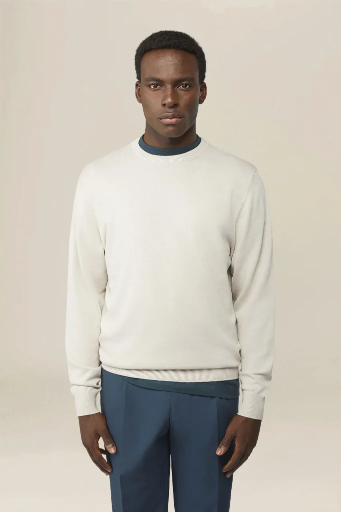 Maglia uomo girocollo cotone1