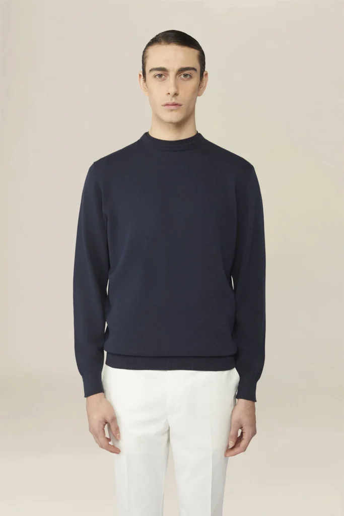 Maglia uomo girocollo cotone2