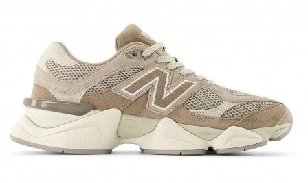 New Balance 9060 Mesh Sabbia Marrone Sneakers Donna