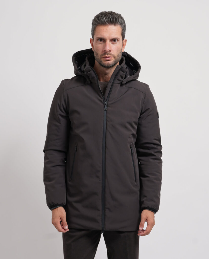 Parka uomo Yes Zee con cappuccio
