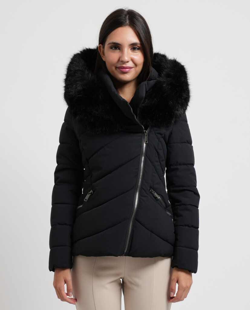 Piumino donna Denny Rose con zip laterale
