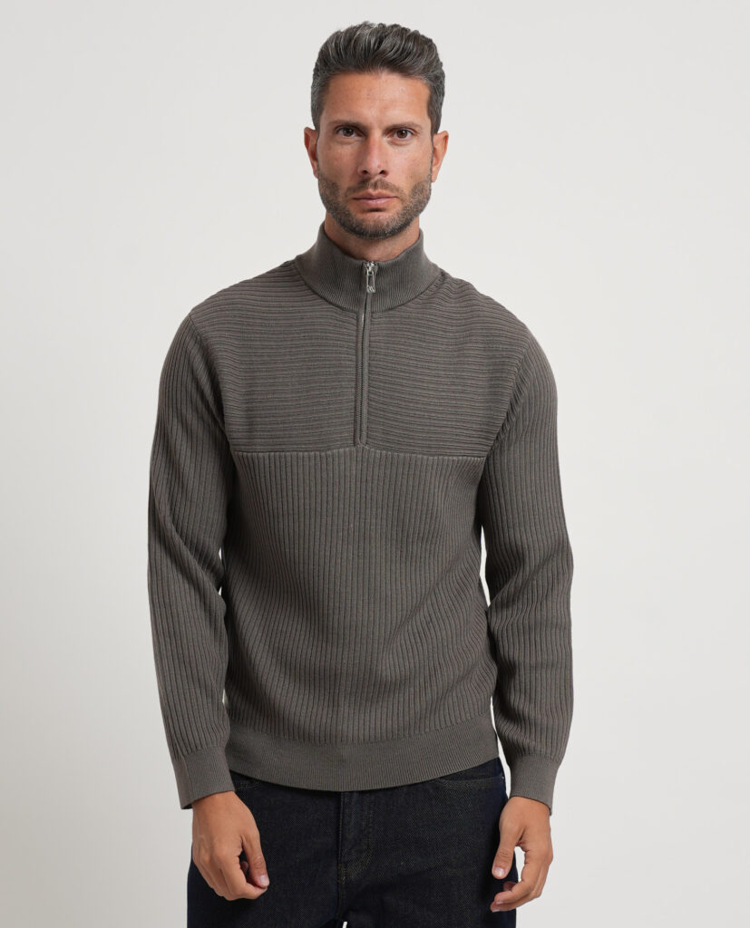 Pullover uomo AX in misto lana vergine