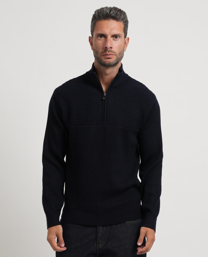 Pullover uomo AX in misto lana vergine1